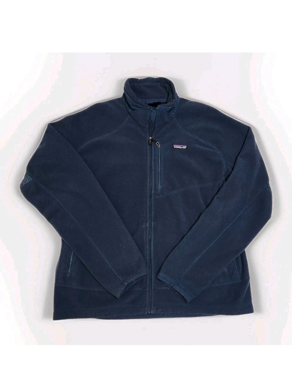 Patagonia Lightweight R4 Jacket Mens L Blue Teal Fleece Full Zip Polartec Lined